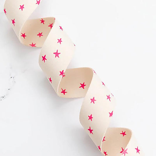 Starry Webbing in Natural/Pink