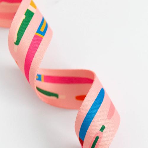 Ruby Star Webbing Pens in Balmy 1.5" width