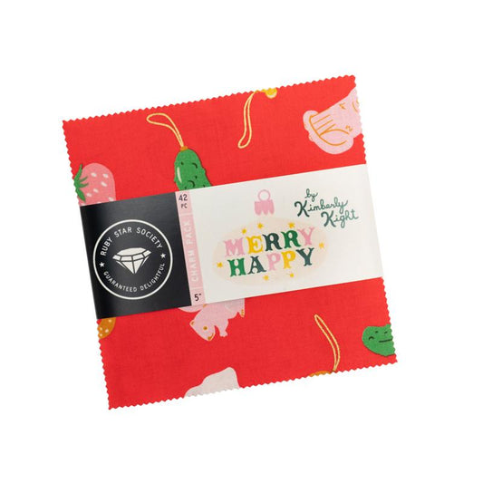 PREORDER Ruby Star Society Merry Happy Charm Pack