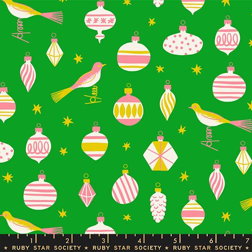 PREORDER Ruby Star Society Merry Happy Baubles Verdant