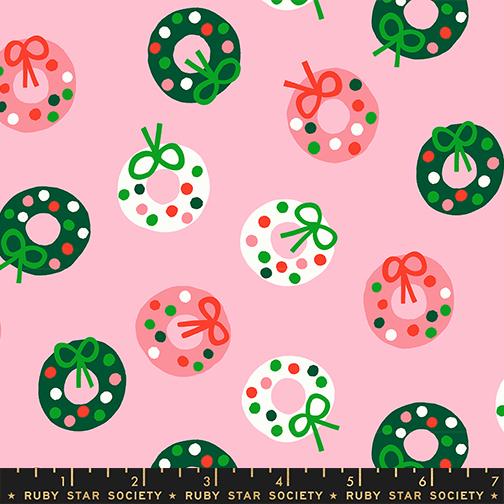 PREORDER Ruby Star Society Merry Happy Bough Down Melody Pink