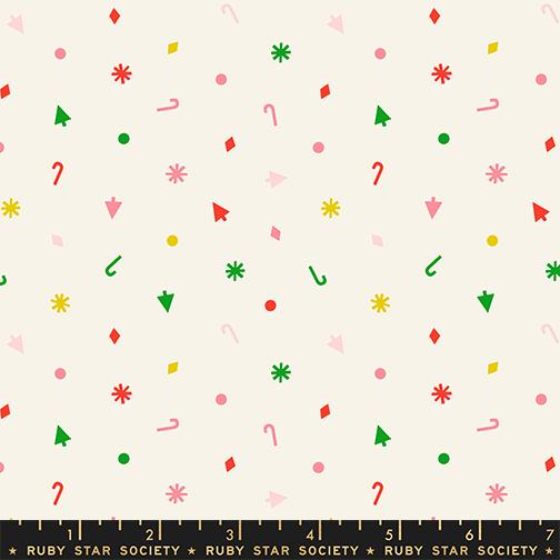 PREORDER Ruby Star Society Merry Happy Christmas Confetti Multi