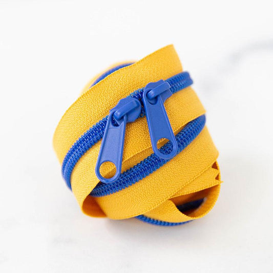 30" Zipper in Mustard