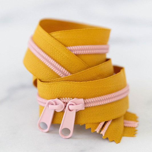 30" Zipper in Ochre