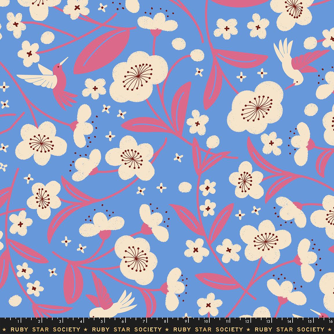 PREORDER Ruby Star Society Persimmon 108” Wideback Lindley Blue