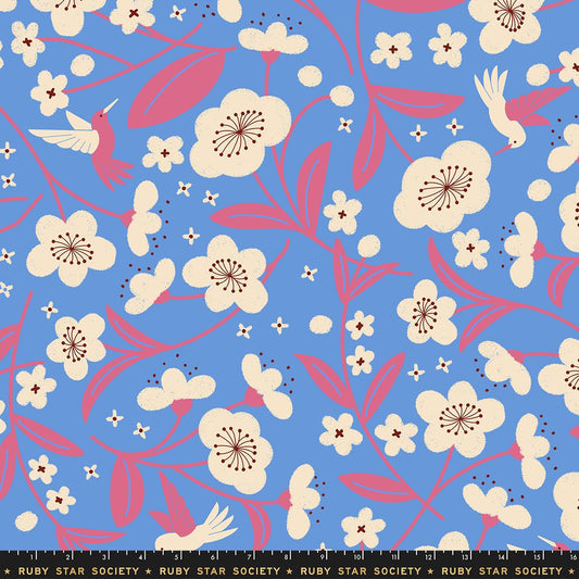 PREORDER Ruby Star Society Persimmon 108” Wideback Lindley Blue