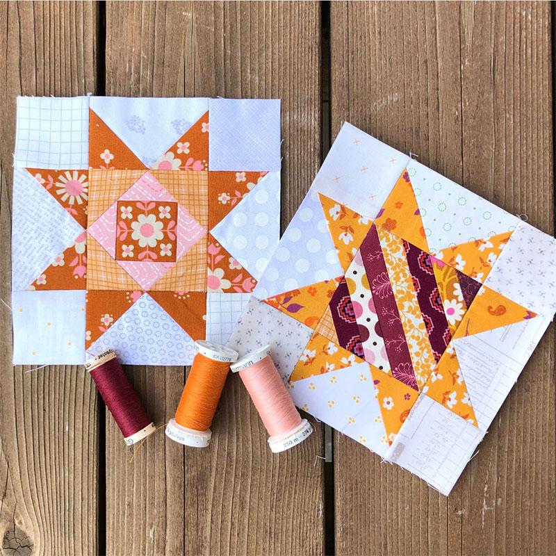 6" Scrappy Stars Foundation Paper by Leila Gardunia