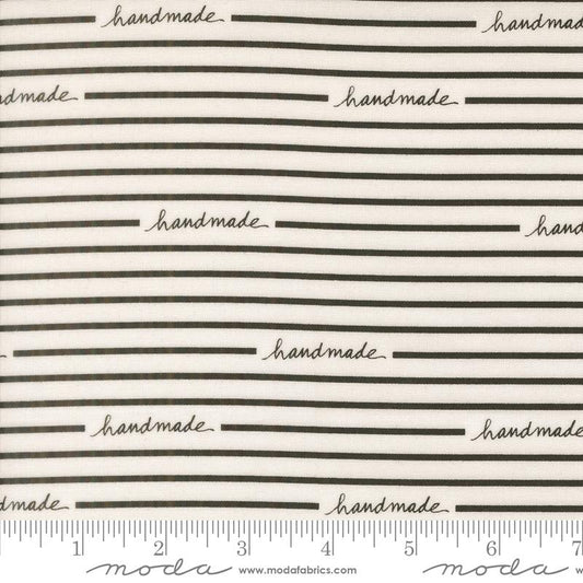 Chrissy Lux Makers Delight Handmade Stripe in White Black