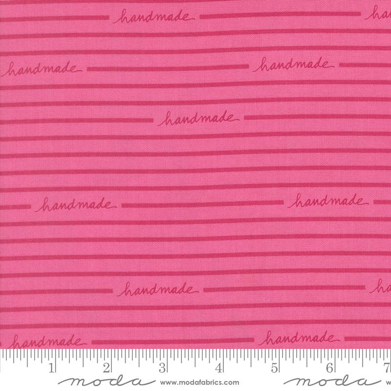Chrissy Lux Makers Delight Handmade Stripe in Peony