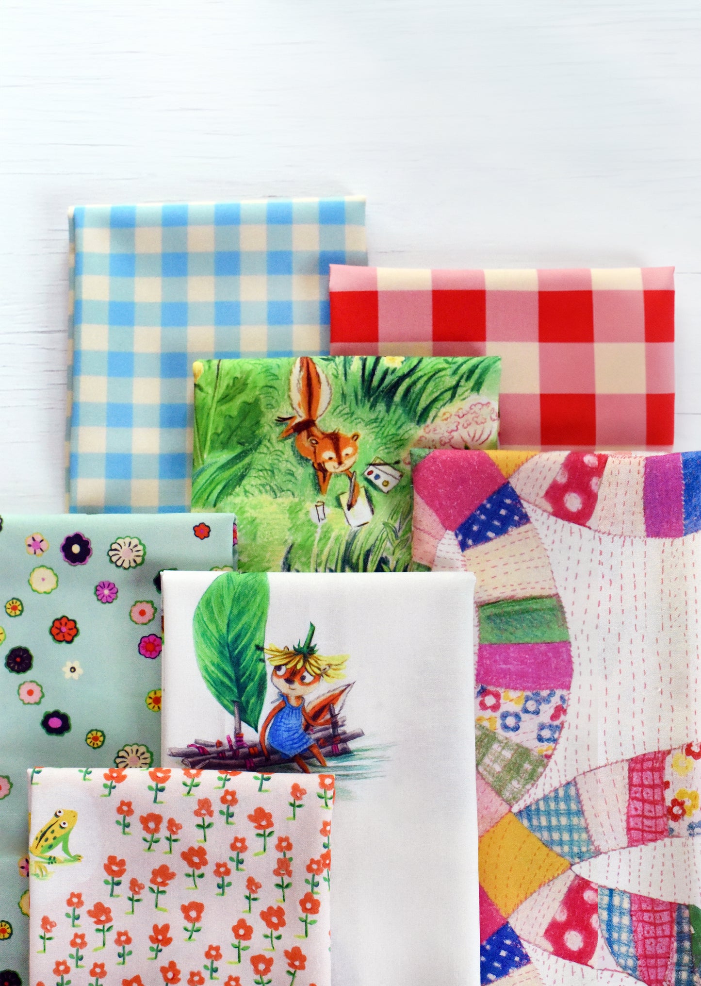 PREORDER Heather Ross Boat Race Half Yard Bundle