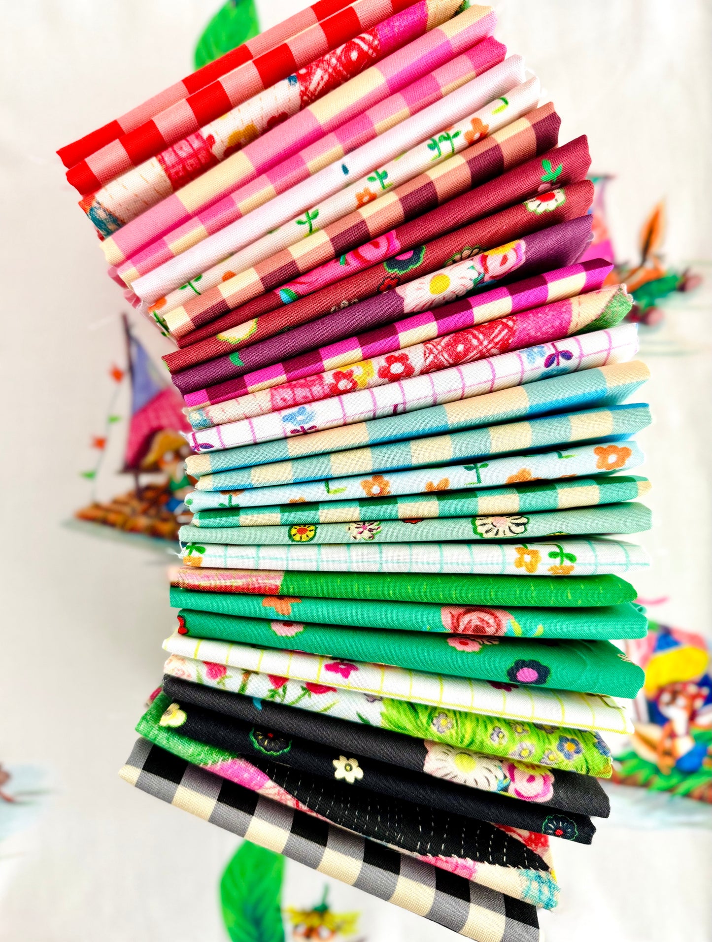 PREORDER Heather Ross Boat Race Half Yard Bundle