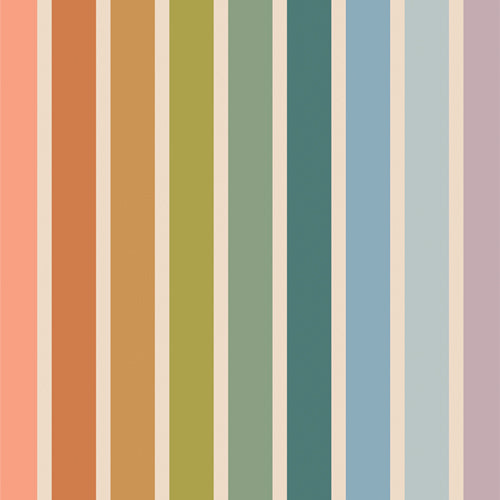 Art Gallery Fabrics Slow Summer Summer Stripe Canvas