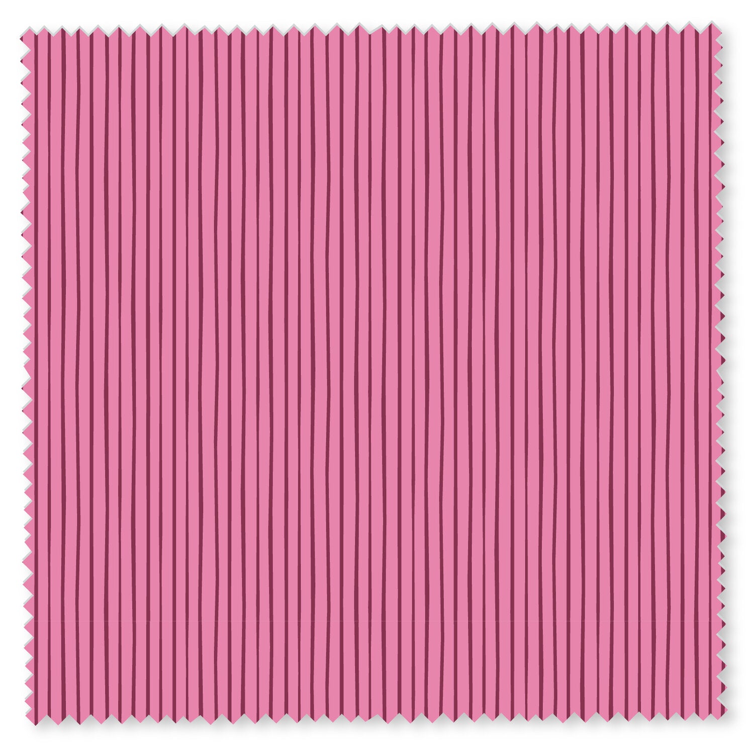 Felicity Fabrics Rows in Berry pink stripes