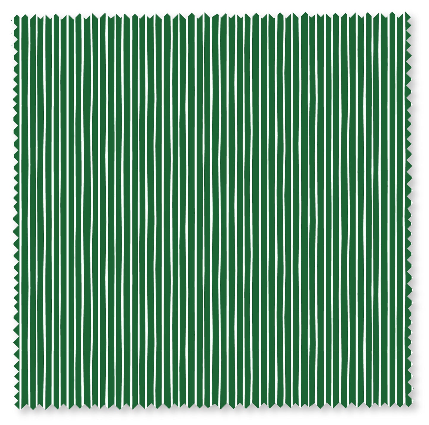 Felicity Fabrics Rows dark green and white stripes