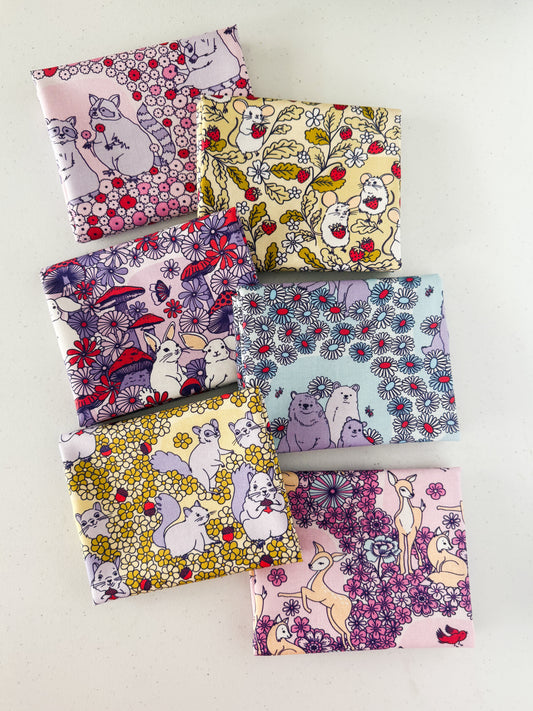 Cloud 9 Forest Friends Sweet Critters Fat Quarter Bundle