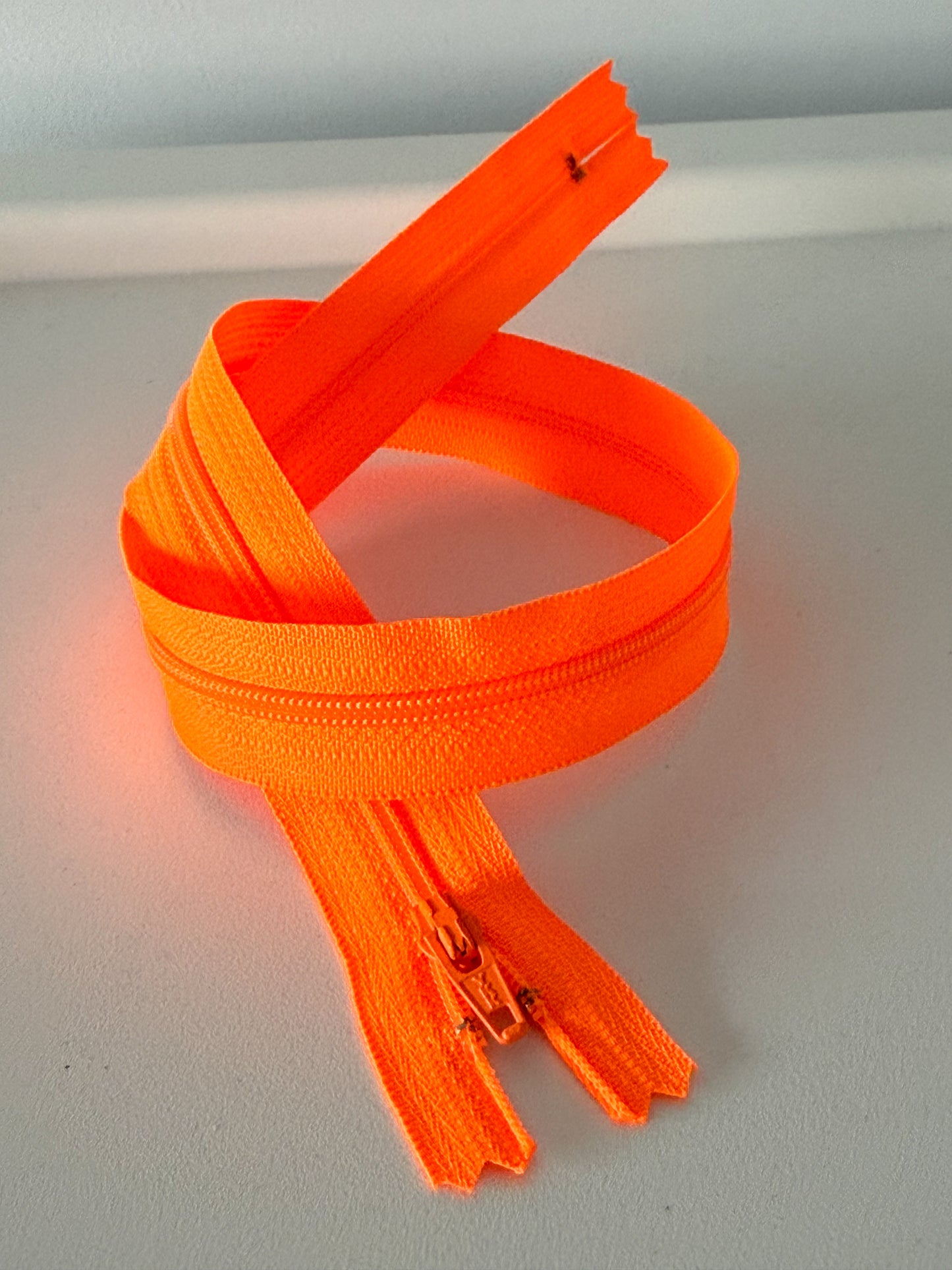 YKK Neon Zipper 20”+