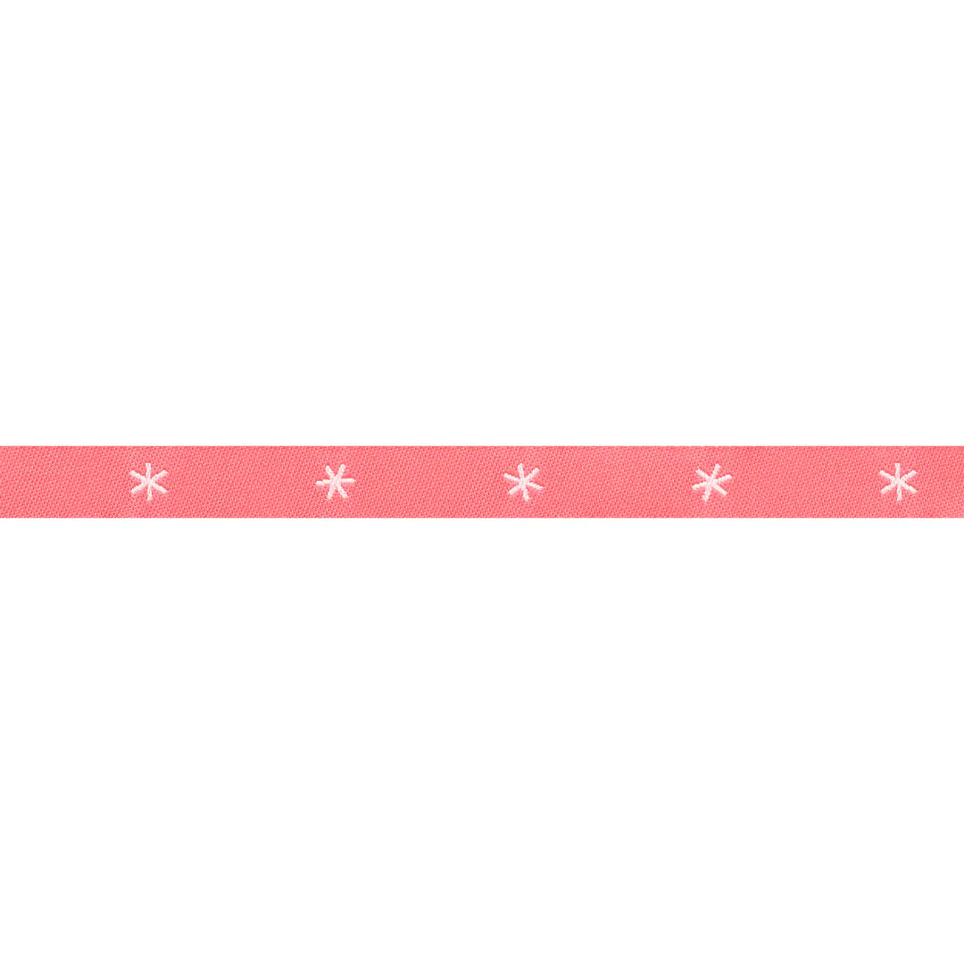 Ruby Star Society Renaissance Ribbons Sparks Neon Pink 3/8” Melody Miller