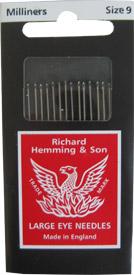 Milliners Needles Size 9