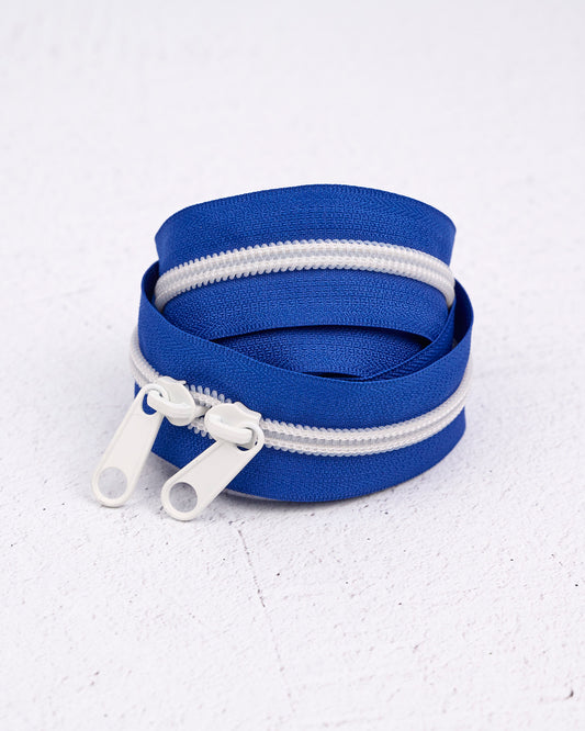 Renaissance Ribbons 30" Handbag Zipper Cobalt