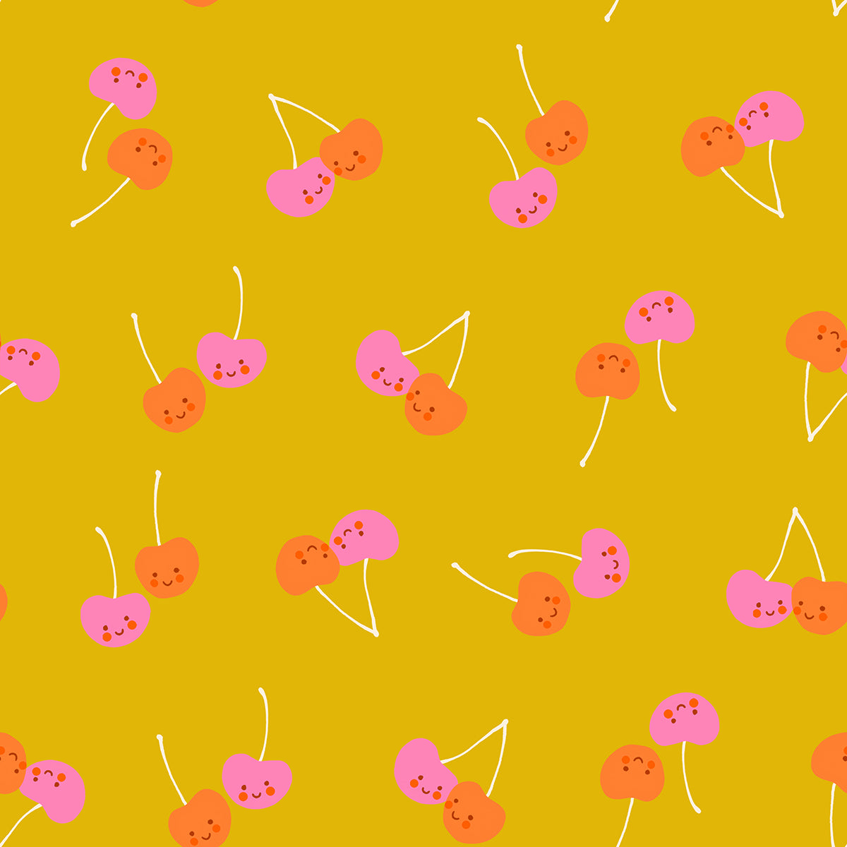 PREORDER Ruby Star Society Trinketry Cherry Friends in Goldenrod
