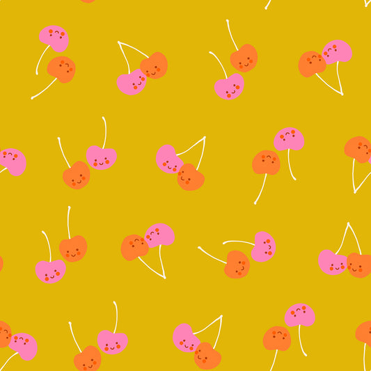 PREORDER Ruby Star Society Trinketry Cherry Friends in Goldenrod