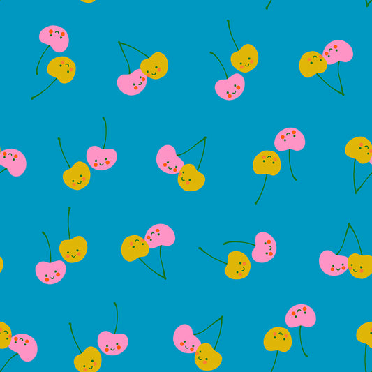 PREORDER Ruby Star Society Trinketry Cherry Friends in Bright Blue