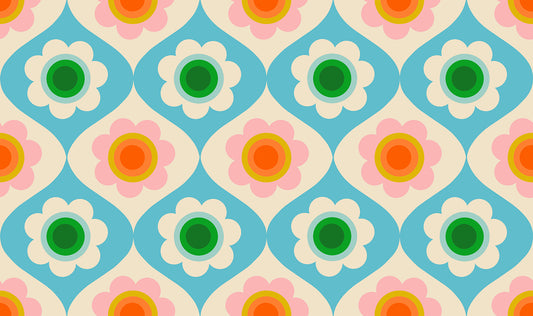 PREORDER Ruby Star Society Trinketry Floral in Turquoise