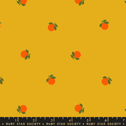 PREORDER Ruby Star Society Sparkle Shopper Tangerines Goldenrod