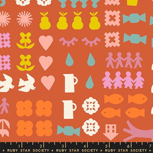 PREORDER Ruby Star Society Paper Cuts 2 Together in Persimmon