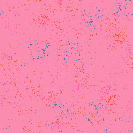 PREORDER Ruby Star Society Speckled Canvas in Flamingo