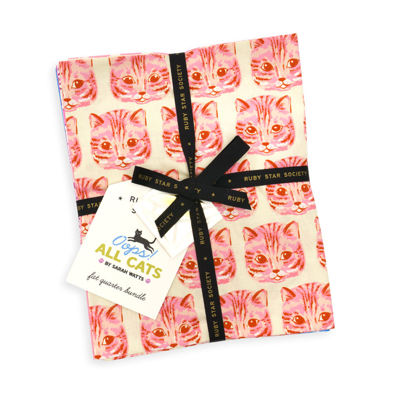 PREORDER Ruby Star Society Oops All Cats Fat Quarter Bundle