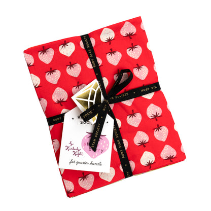 PREORDER Ruby Star Society Strawberry Fat Quarter Bundle Factory Cut