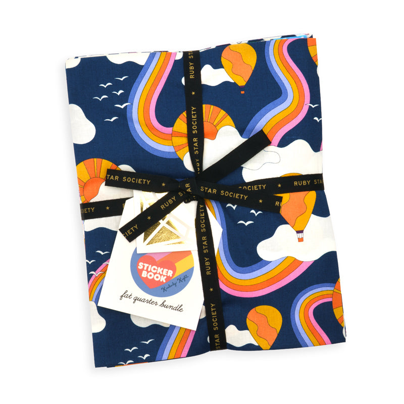 PREORDER Ruby Star Society Sticker Book Fat Quarter Bundle