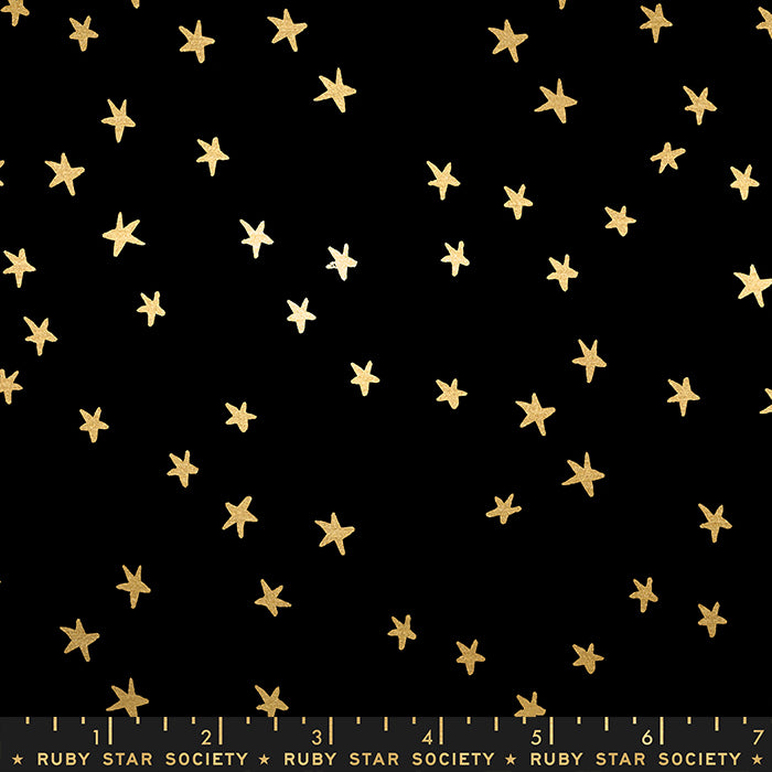 Starry in Black with Gold by Alexia Abegg for Ruby Star Society