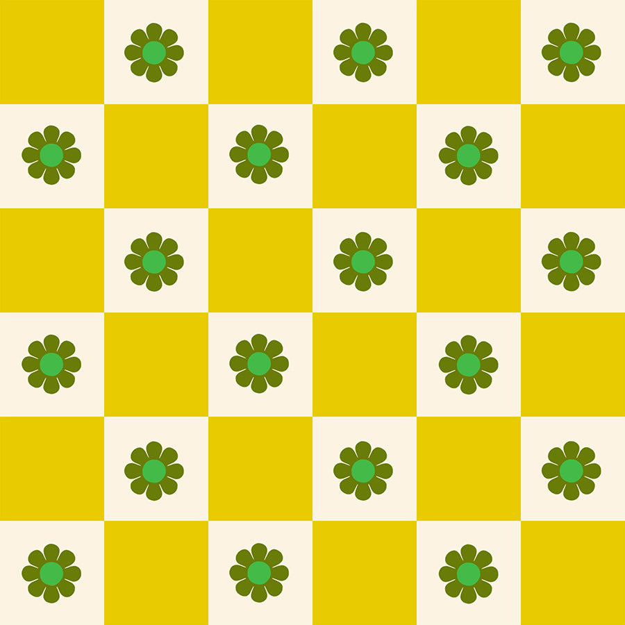 PREORDER Ruby Star Society Daisy Days Flowers Checks Golden Hour