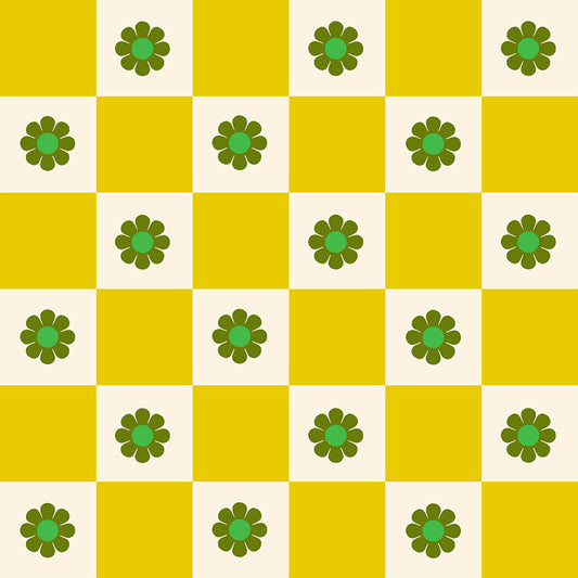 PREORDER Ruby Star Society Daisy Days Flowers Checks Golden Hour