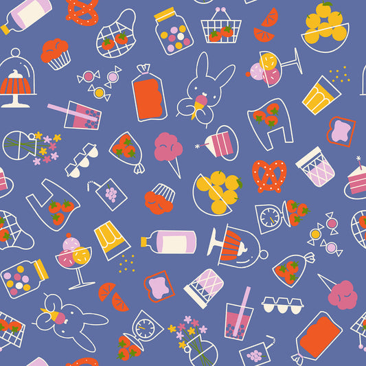 Ruby Star Society Persimmon Fabric Swatch