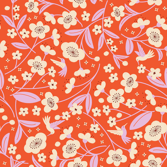 Ruby Star Society Persimmon Fabric Swatch