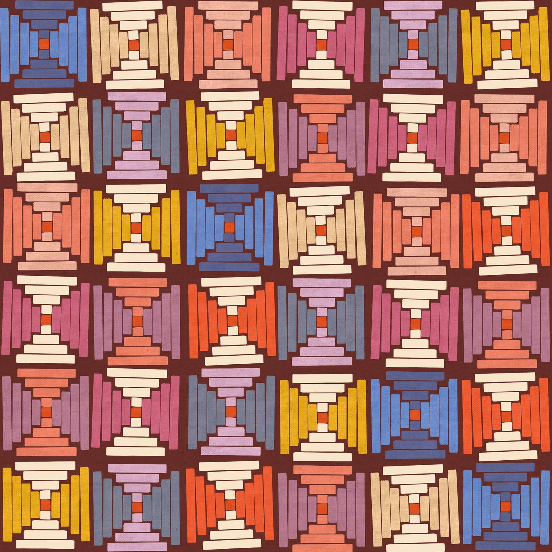 Ruby Star Society Persimmon Fabric Swatch