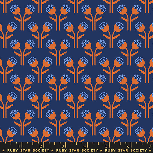PREORDER Ruby Star Society Sybil Wallpaper Bluebell