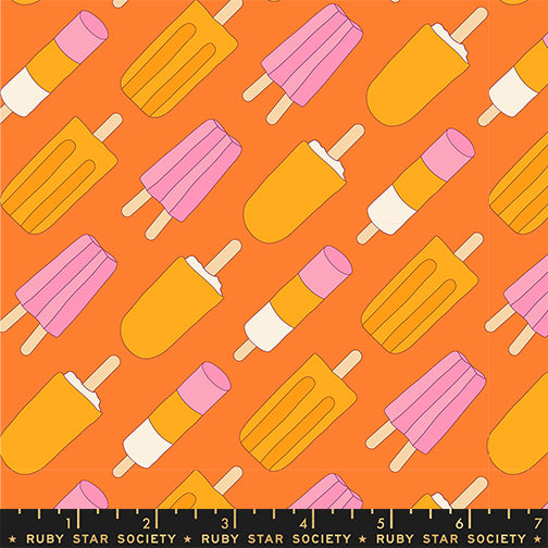 PREORDER Ruby Star Society Sugar Cone 2 Ice Pops Orange