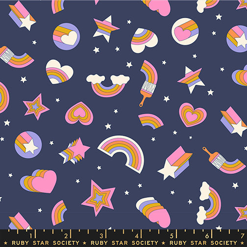 PREORDER Ruby Star Society Sticker Book Rainbow Stickers Bluebell