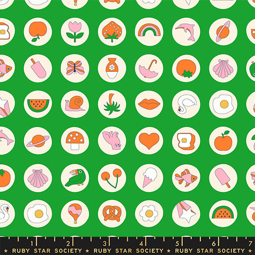 PREORDER Ruby Star Society Sticker Book Mini Stickers Deep Verdant