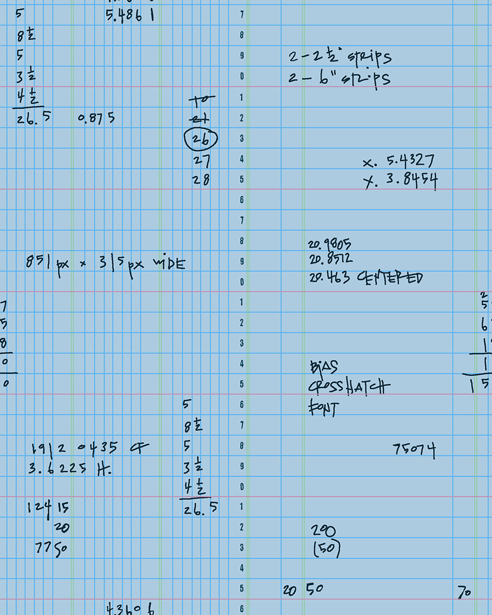 PREORDER Ruby Star Society Memento Ledger Water Blue