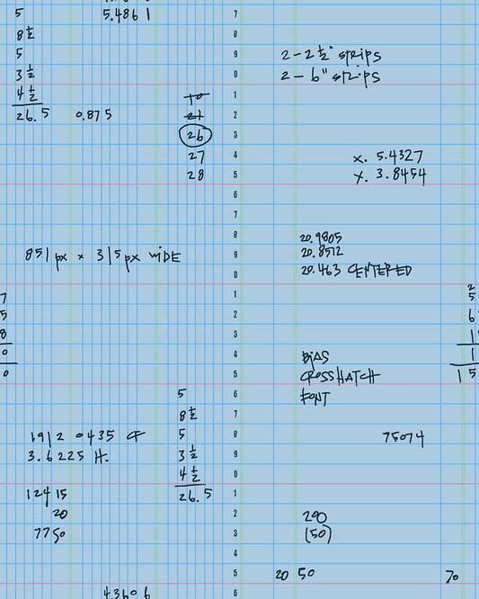 PREORDER Ruby Star Society Memento Ledger Water Blue