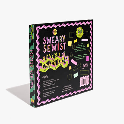 PREORDER Kylie and the Machine Sweary Sewist | 12 Days of Sweary Sewing Advent Calendar