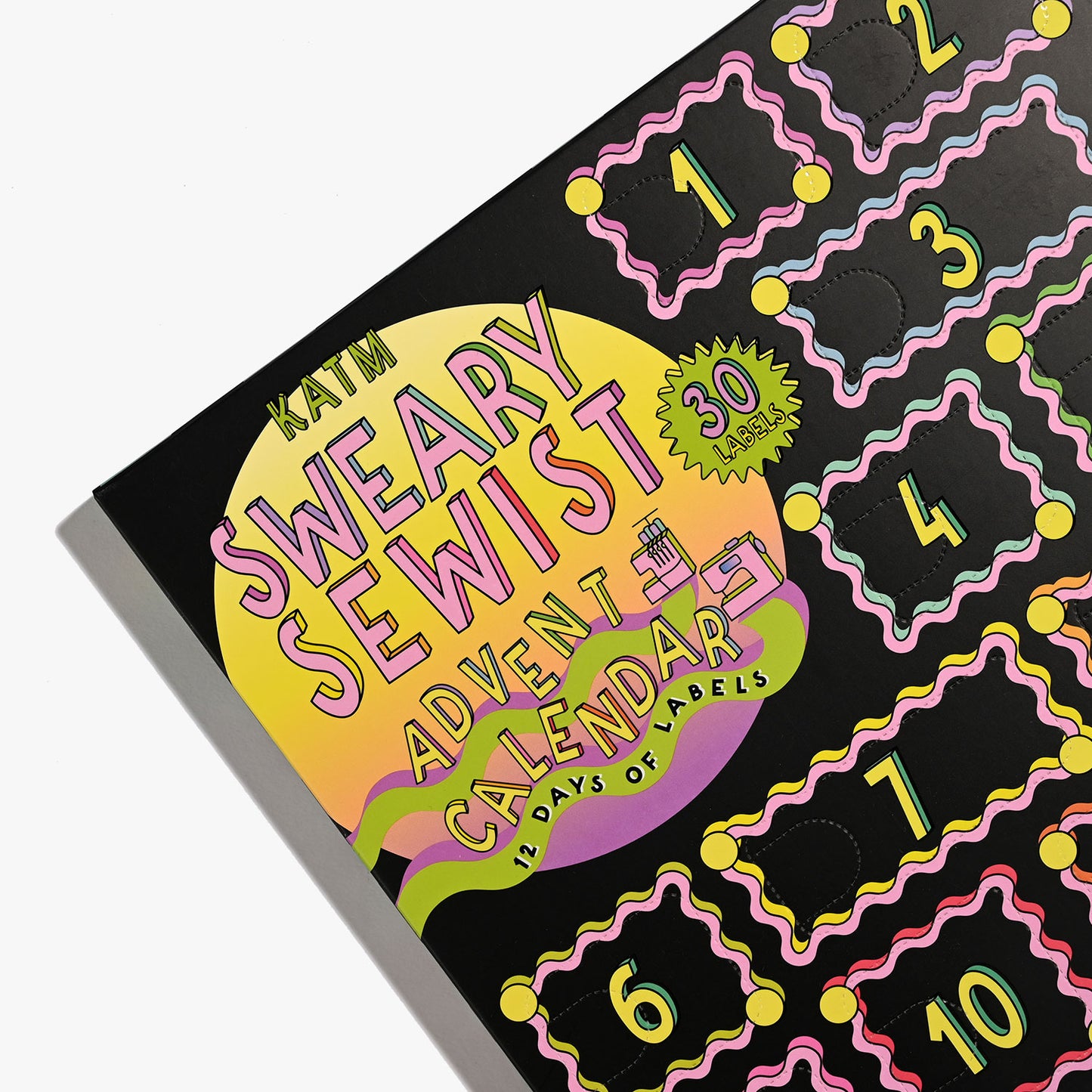 PREORDER Kylie and the Machine Sweary Sewist | 12 Days of Sweary Sewing Advent Calendar