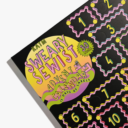 PREORDER Kylie and the Machine Sweary Sewist | 12 Days of Sweary Sewing Advent Calendar