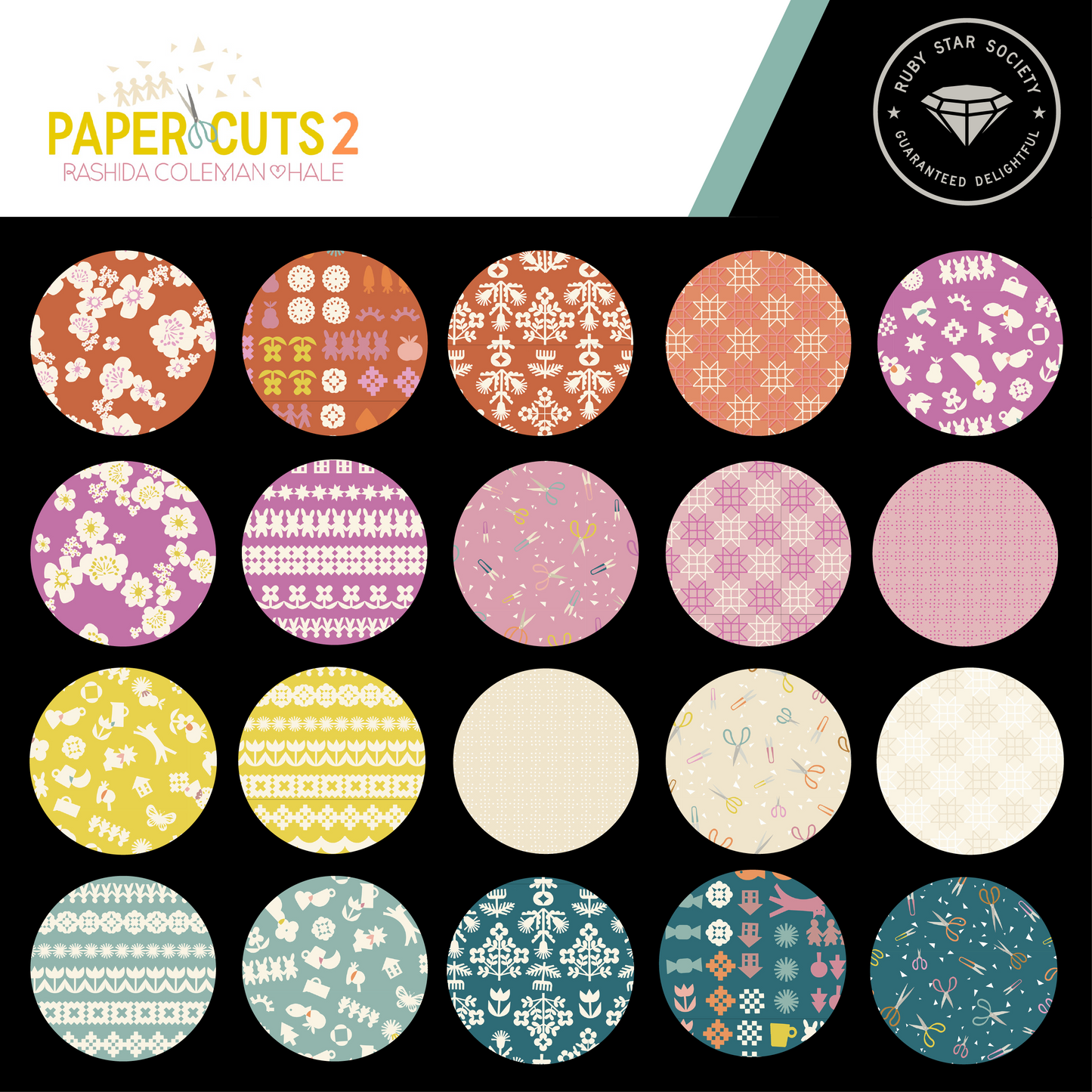PREORDER Ruby Star Society Paper Cuts 2 Half Yard Bundle