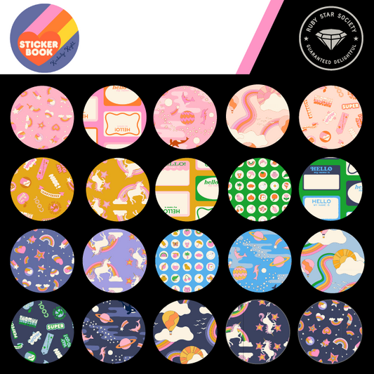 PREORDER Ruby Star Society Sticker Book Half Yard Bundle